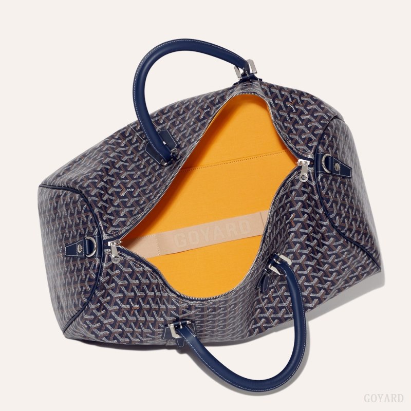 Bolsas de Viaje Goyard Boston 50 bag Azul Marino Azules | GY-JCF1438