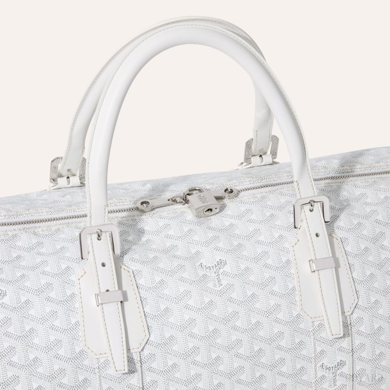 Bolsas de Viaje Goyard Boston 50 bag Blancas | GY-INT5843