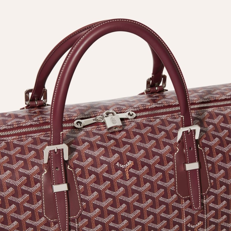 Bolsas de Viaje Goyard Boston 50 bag Burdeos | GY-MQQ2422
