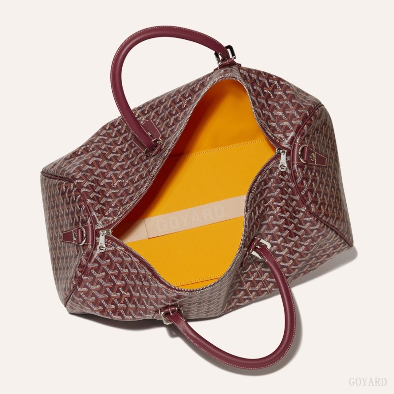 Bolsas de Viaje Goyard Boston 50 bag Burdeos | GY-MQQ2422