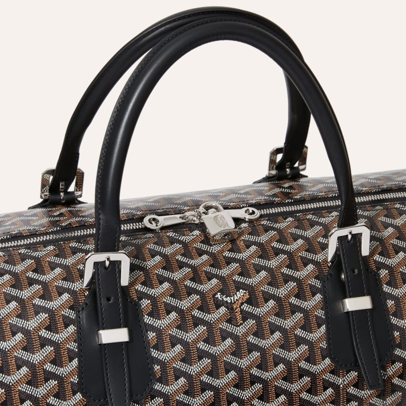 Bolsas de Viaje Goyard Boston 50 bag Negras | GY-GJW8207
