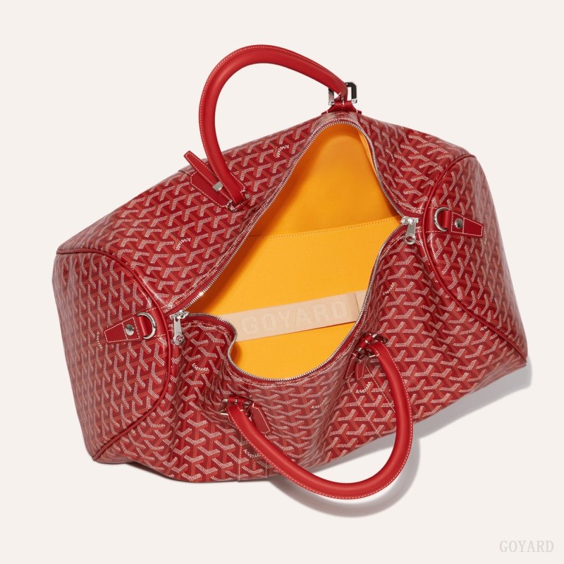Bolsas de Viaje Goyard Boston 50 bag Rojas | GY-OHW9060