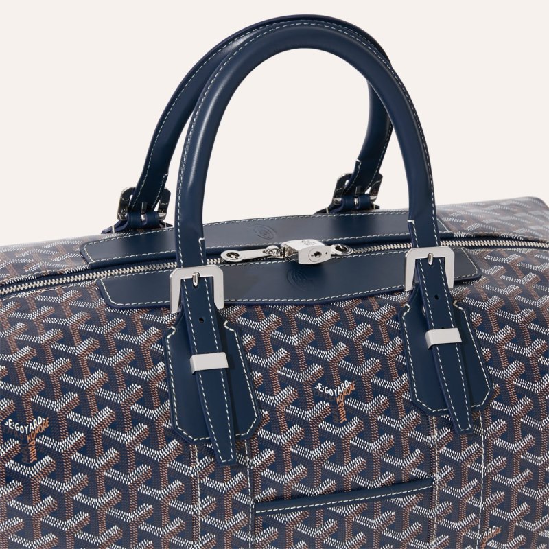 Bolsas de Viaje Goyard Bowling 45 bag Azul Marino Azules | GY-XZG9687