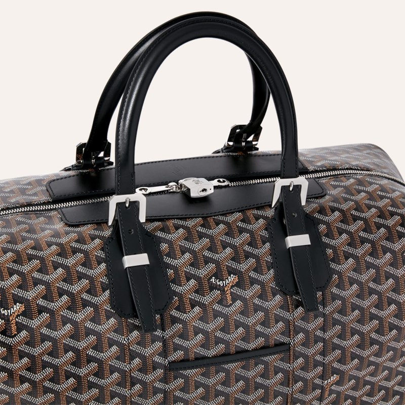 Bolsas de Viaje Goyard Bowling 45 bag Negras | GY-EZV4596