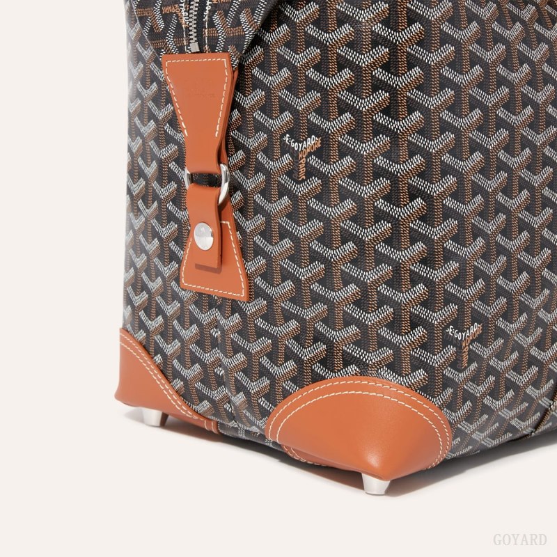 Bolsas de Viaje Goyard Bowling 45 bag Negras Marrones | GY-TEU4485