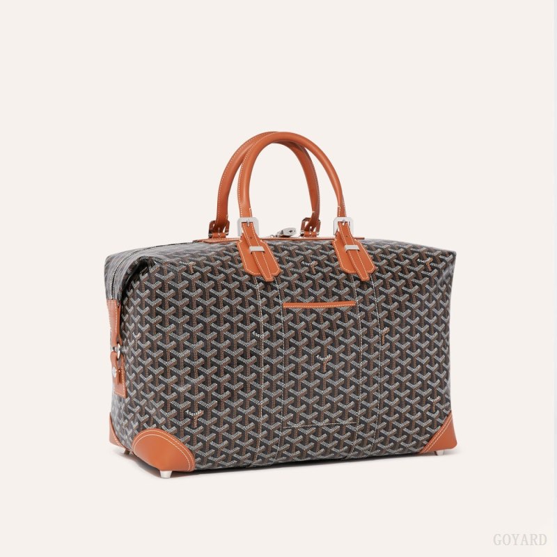 Bolsas de Viaje Goyard Bowling 45 bag Negras Marrones | GY-TEU4485