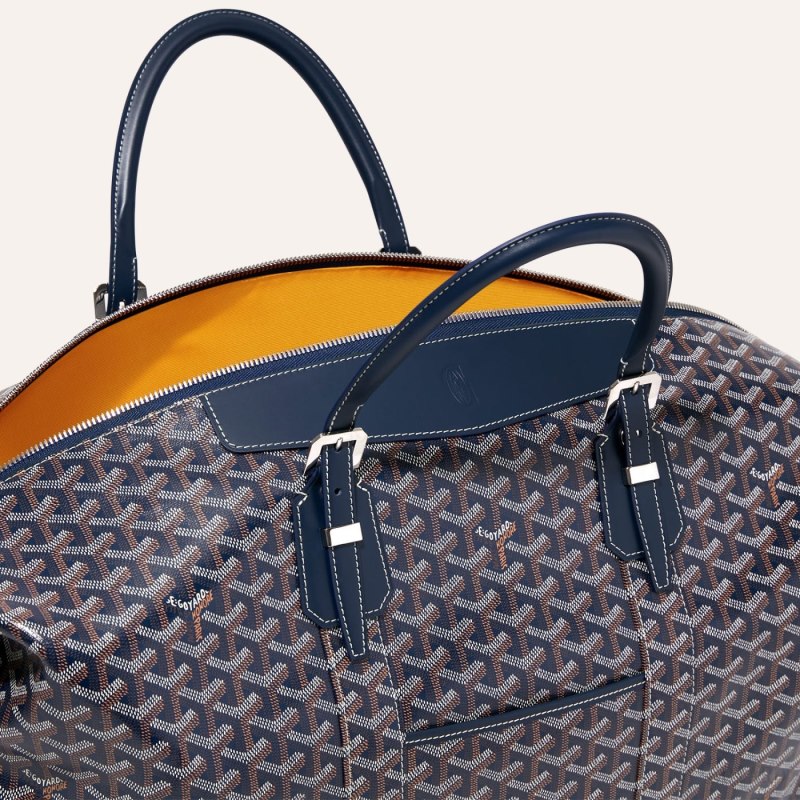 Bolsas de Viaje Goyard Bowling 55 bag Azul Marino Azules | GY-KKP2520
