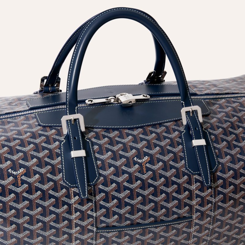 Bolsas de Viaje Goyard Bowling 55 bag Azul Marino Azules | GY-KKP2520