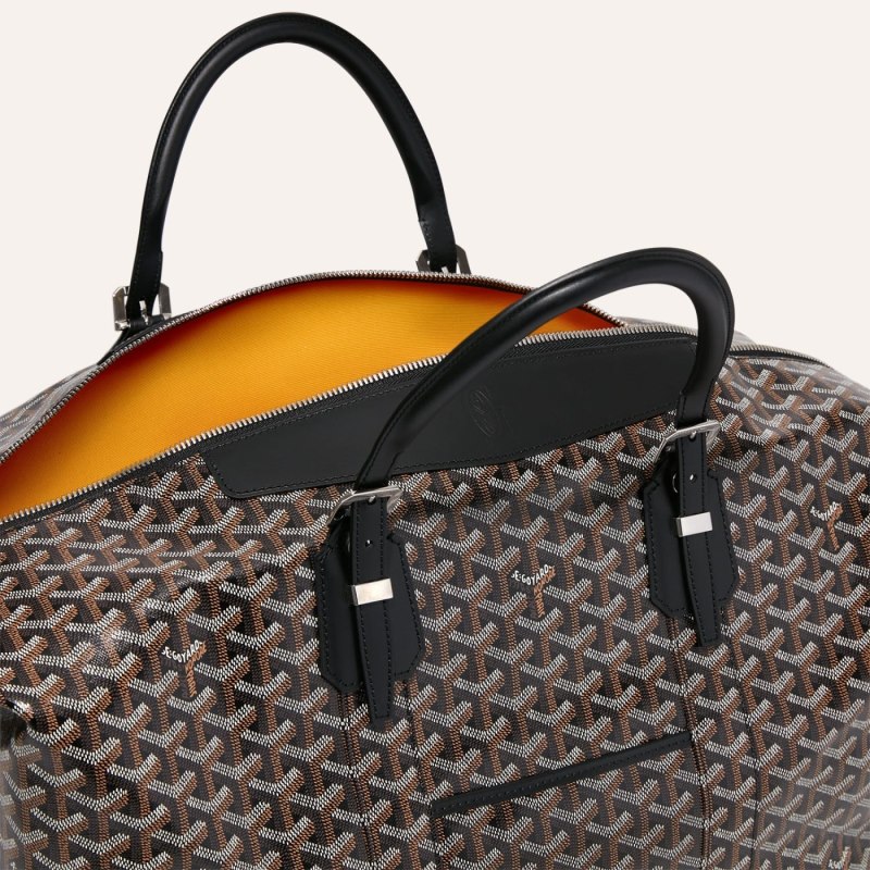 Bolsas de Viaje Goyard Bowling 55 bag Negras | GY-GWR6164