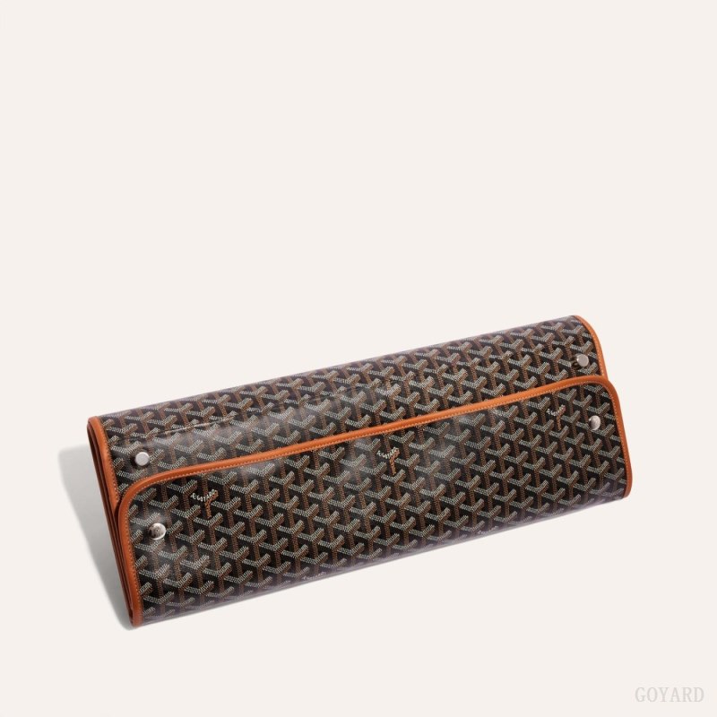 Bolsas de Viaje Goyard CARAVELLE 50 SUITCASE Negras Marrones | GY-OIQ0688