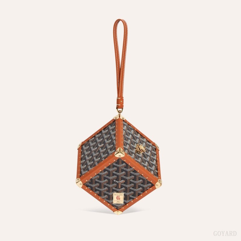 Bolso De Equipaje Goyard Dé Trunk Bag Negras Marrones | GY-QDB9674