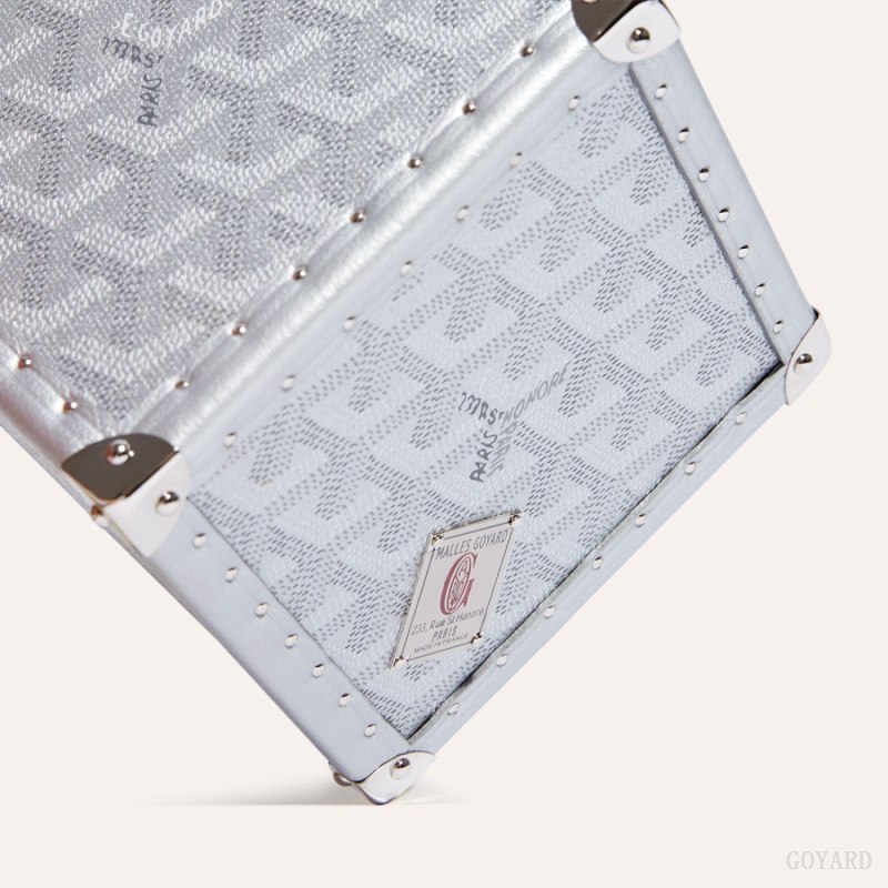 Bolso De Equipaje Goyard Dé Trunk Bag Plateadas | GY-REP6362