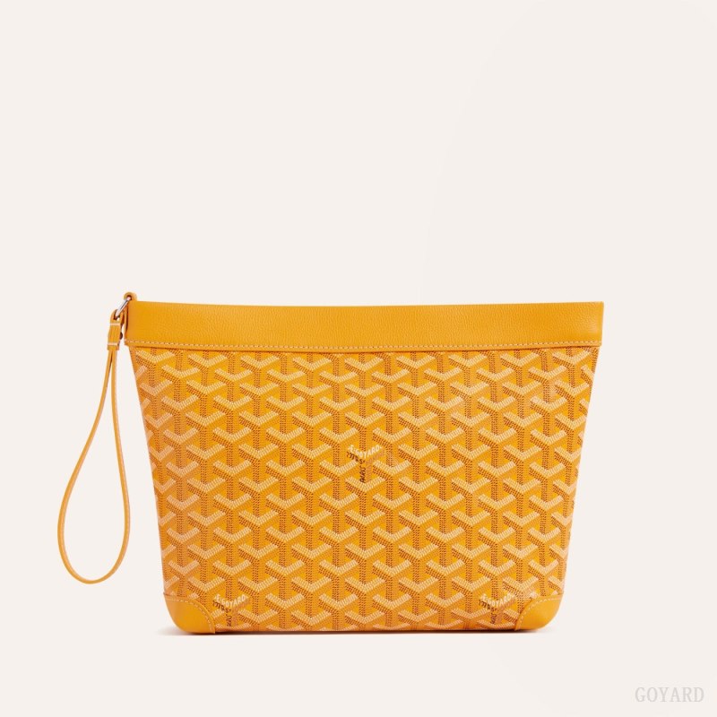 Bolso Pequeño Goyard Conti pouch Amarillo | GY-UXK9901