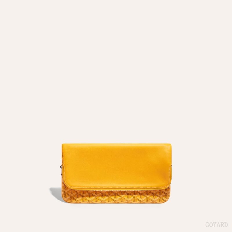 Bolso Pequeño Goyard SAINTE-MARIE CLUTCH Amarillo | GY-KUV1818