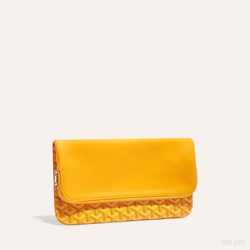 Bolso Pequeño Goyard SAINTE-MARIE CLUTCH Amarillo | GY-KUV1818
