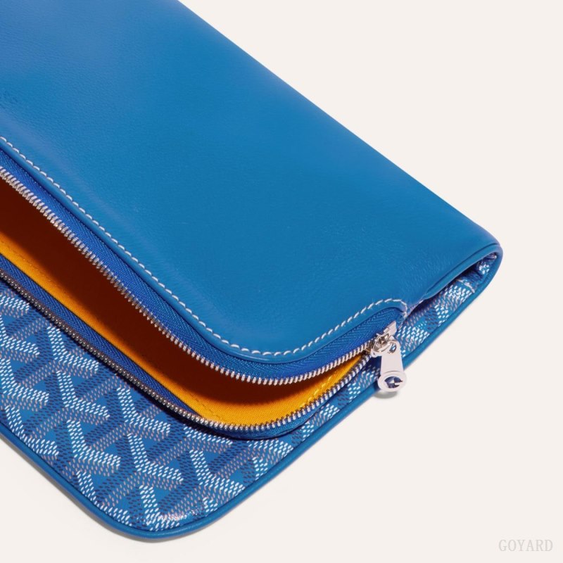 Bolso Pequeño Goyard SAINTE-MARIE CLUTCH Azules | GY-RQS5776