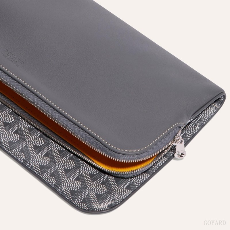 Bolso Pequeño Goyard SAINTE-MARIE CLUTCH Gris | GY-CZJ6368