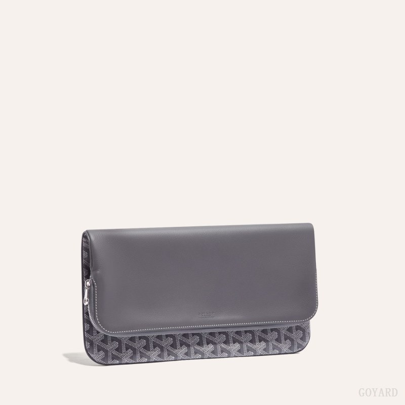 Bolso Pequeño Goyard SAINTE-MARIE CLUTCH Gris | GY-CZJ6368