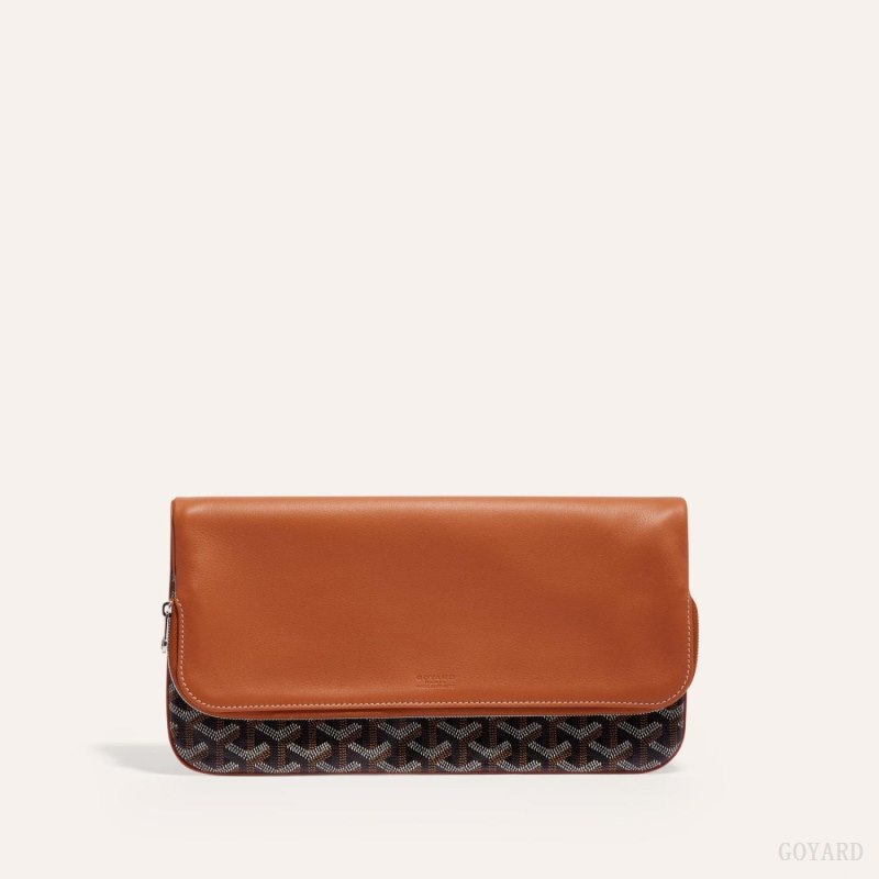 Bolso Pequeño Goyard SAINTE-MARIE CLUTCH Negras Marrones | GY-KPD8659