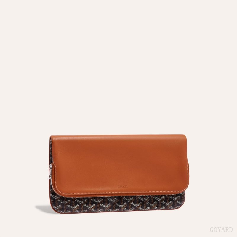 Bolso Pequeño Goyard SAINTE-MARIE CLUTCH Negras Marrones | GY-KPD8659