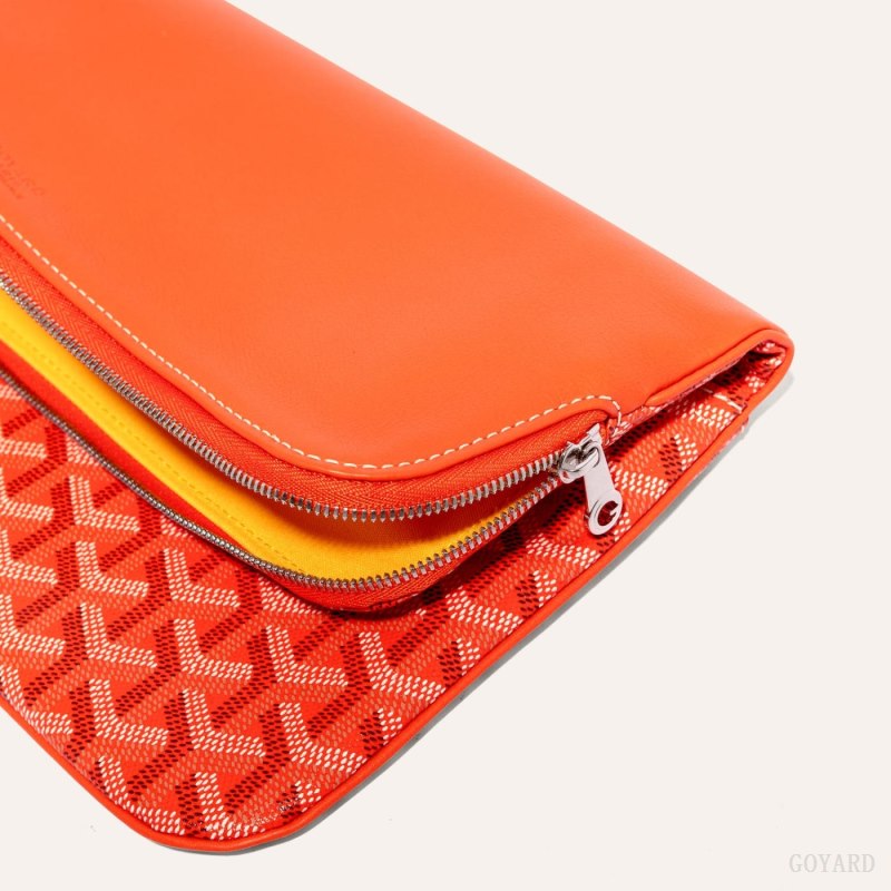 Bolso Pequeño Goyard SAINTE-MARIE CLUTCH Naranjas | GY-TMZ7298