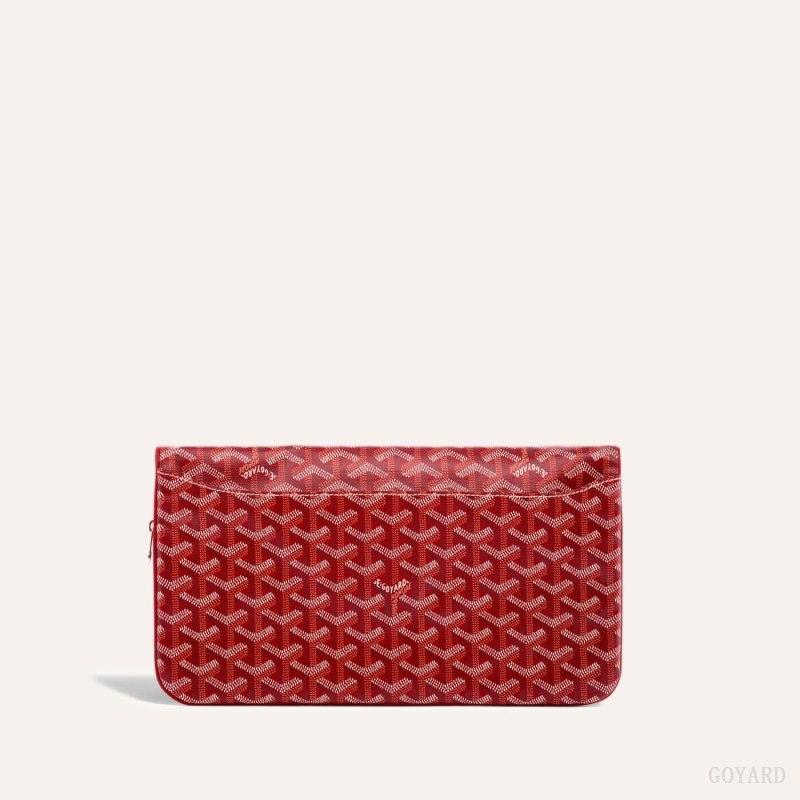 Bolso Pequeño Goyard SAINTE-MARIE CLUTCH Rojas | GY-WCO3531