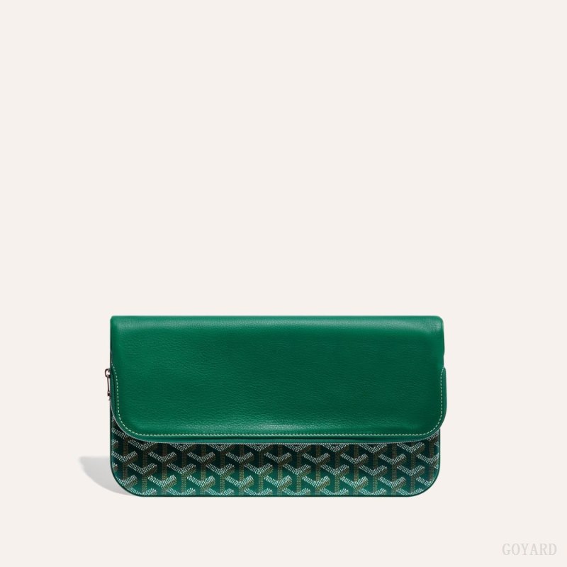 Bolso Pequeño Goyard SAINTE-MARIE CLUTCH Verde | GY-TEW9599