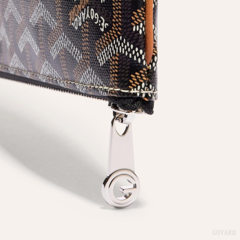 Bolso Pequeño Goyard SENAT GM DOCUMENT CASE Negras Marrones | GY-EXT9524