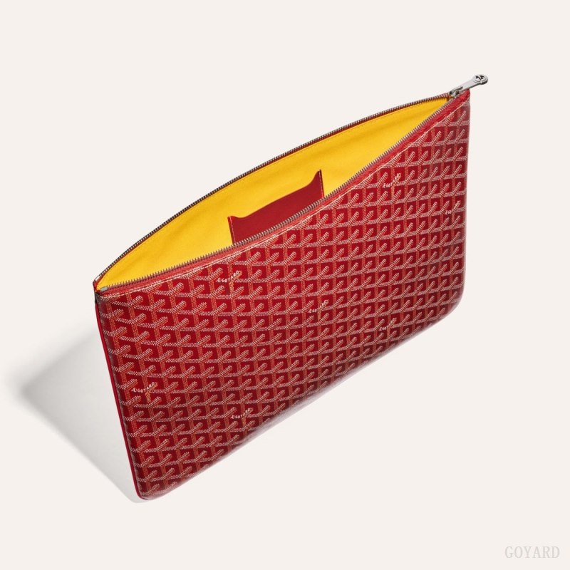 Bolso Pequeño Goyard SENAT GM DOCUMENT CASE Rojas | GY-TCD8978