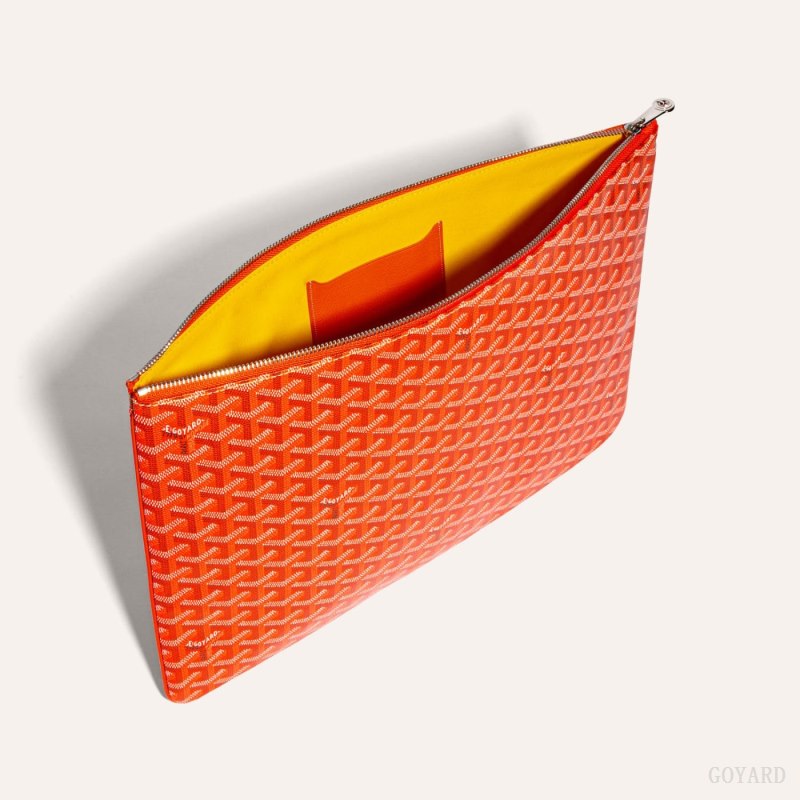 Bolso Pequeño Goyard SENAT GM DOCUMENT CASE Naranjas | GY-QSA8546