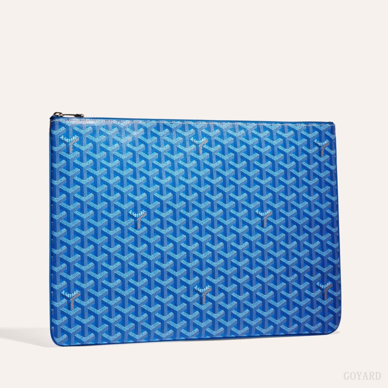 Bolso Pequeño Goyard SENAT GM DOCUMENT CASE Azules | GY-DAD5935