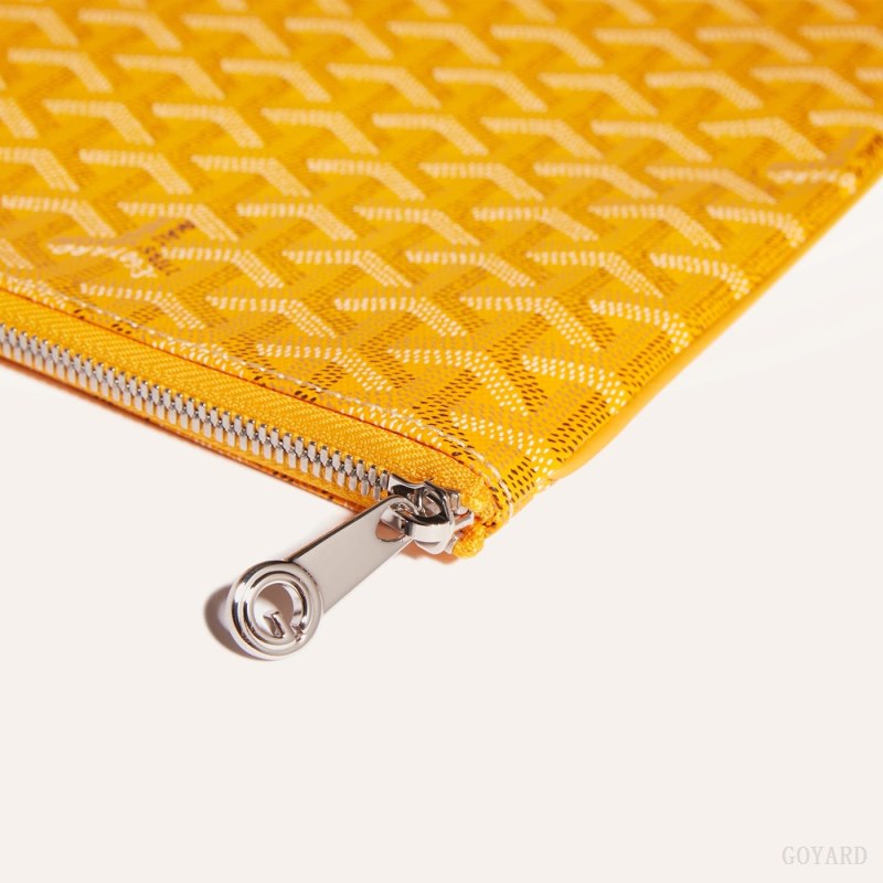 Bolso Pequeño Goyard Sénat MGM Pouch Amarillo | GY-IRS7561