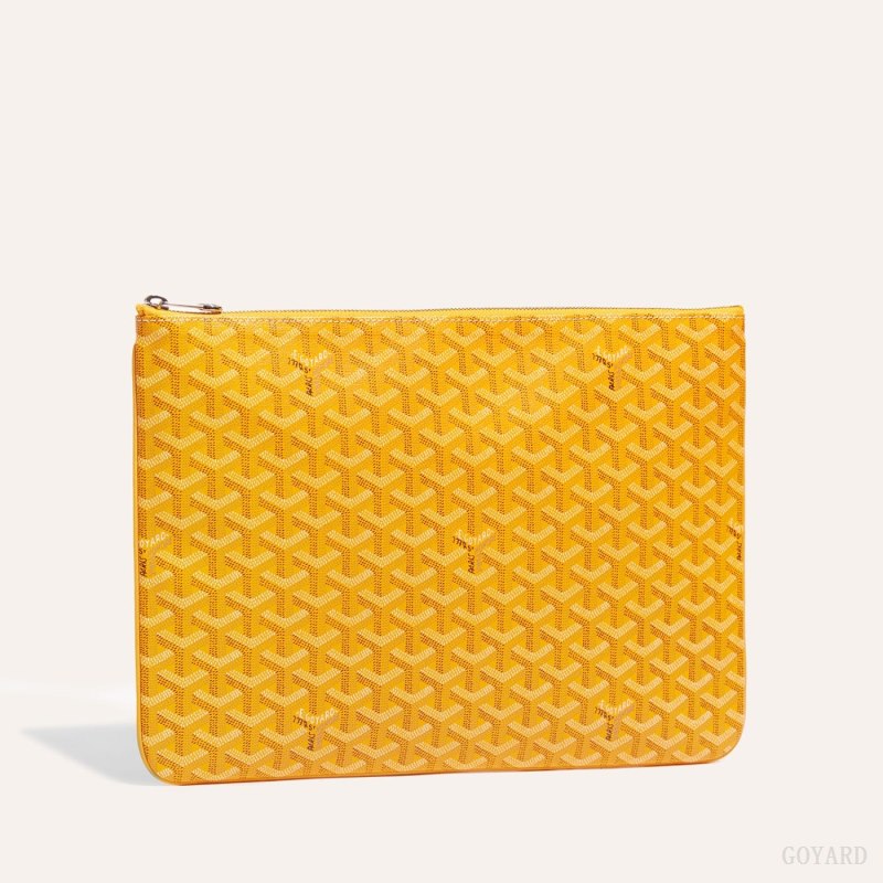 Bolso Pequeño Goyard Sénat MGM Pouch Amarillo | GY-IRS7561