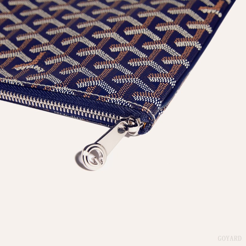 Bolso Pequeño Goyard Sénat MGM Pouch Azul Marino Azules | GY-SWU3741