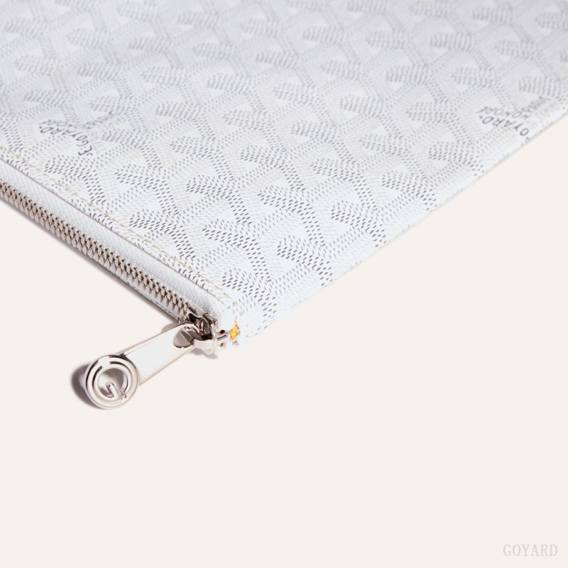 Bolso Pequeño Goyard Sénat MGM Pouch Blancas | GY-ABV1103