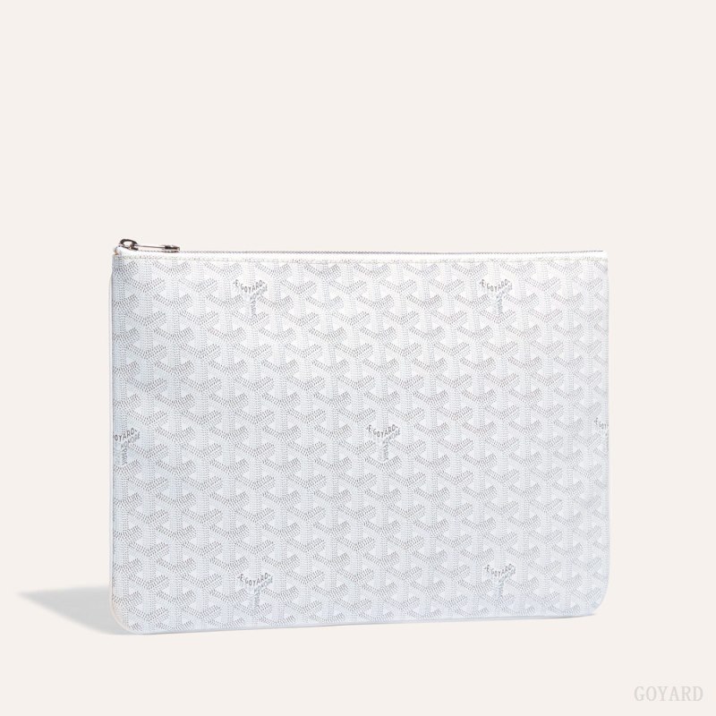 Bolso Pequeño Goyard Sénat MGM Pouch Blancas | GY-ABV1103