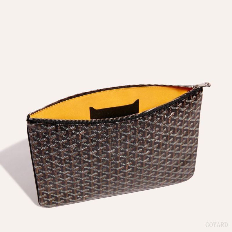 Bolso Pequeño Goyard Sénat MGM Pouch Negras | GY-RLX9977
