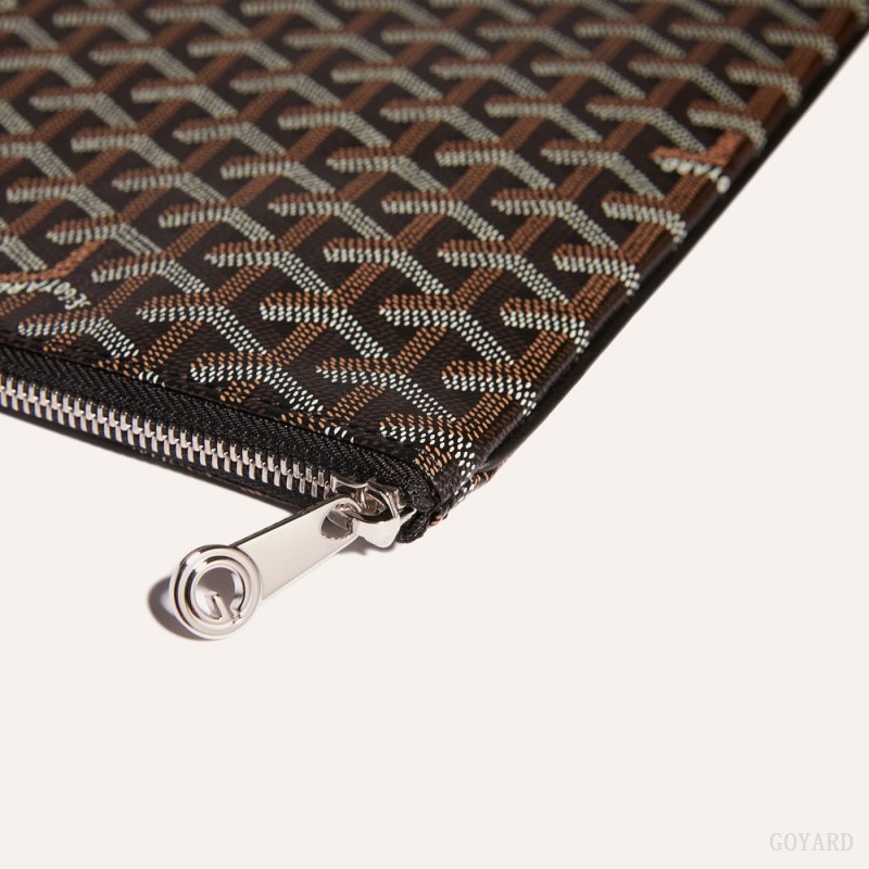 Bolso Pequeño Goyard Sénat MGM Pouch Negras | GY-RLX9977