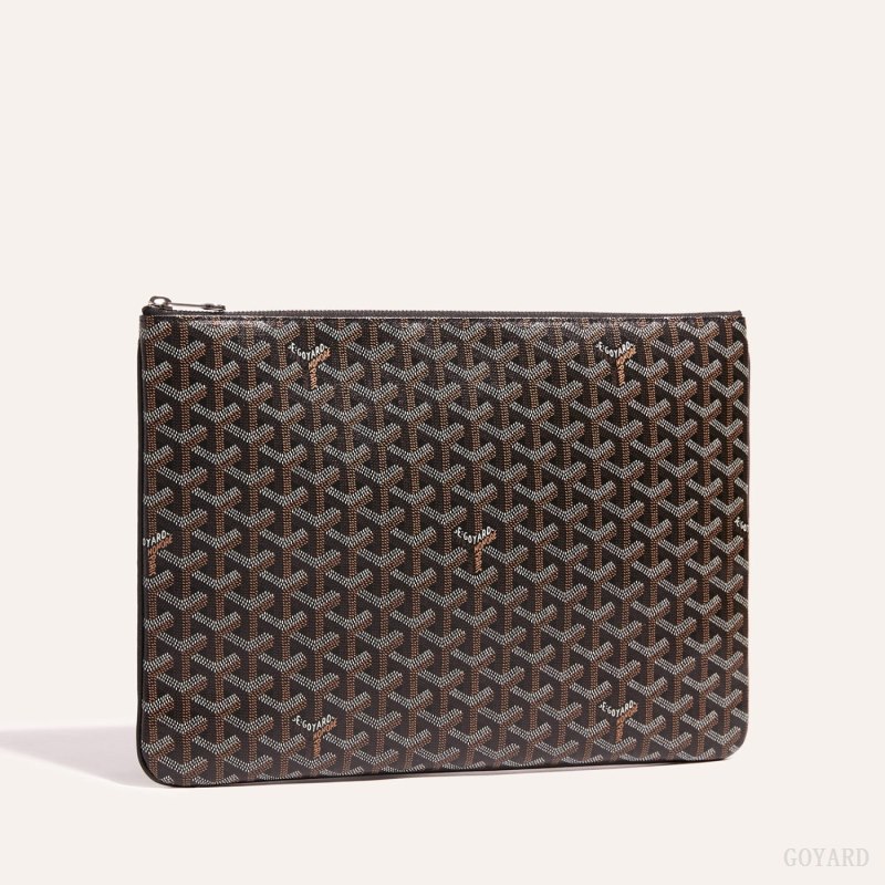 Bolso Pequeño Goyard Sénat MGM Pouch Negras | GY-RLX9977