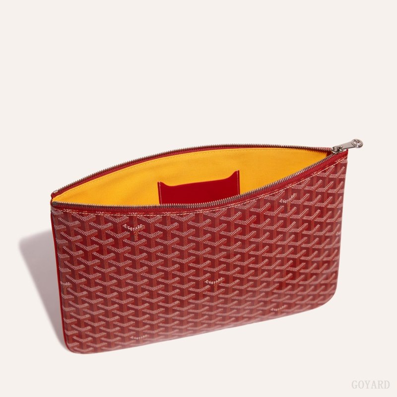 Bolso Pequeño Goyard Sénat MGM Pouch Rojas | GY-PJL2127