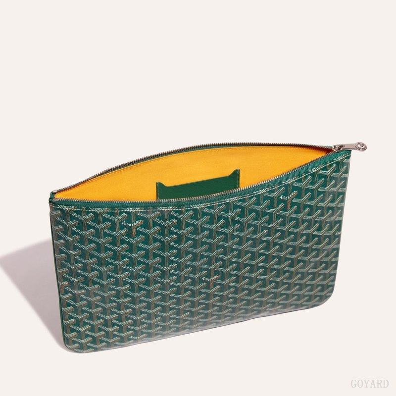 Bolso Pequeño Goyard Sénat MGM Pouch Verde | GY-CFZ9341