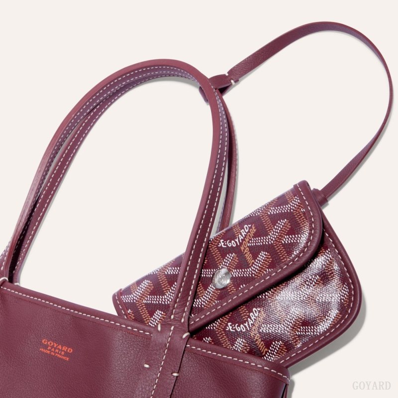 Bolso Tote Goyard ANJOU MINI BAG Burdeos | GY-OLL0726