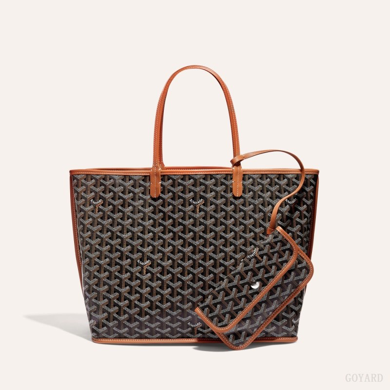 Bolso Tote Goyard ANJOU PM BAG Negras Marrones | GY-IIS5997