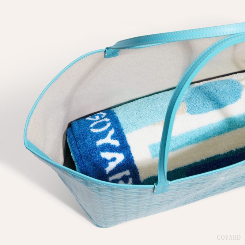 Bolso Tote Goyard Saint Louis GM Bag and Balise Beach Towel Turquesa | GY-FBA8108