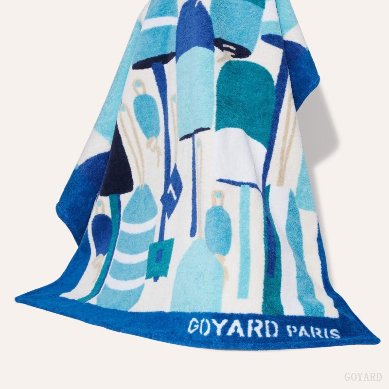 Bolso Tote Goyard Saint Louis GM Bag and Balise Beach Towel Turquesa | GY-FBA8108
