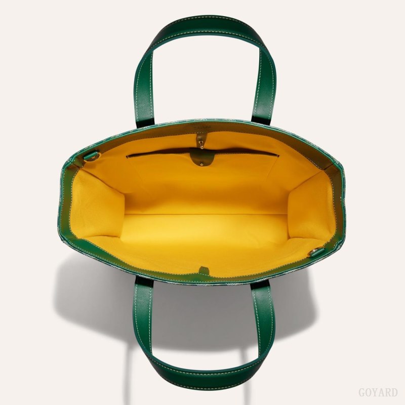 Bolso Tote Goyard VOLTAIRE BAG Verde | GY-EXE0102