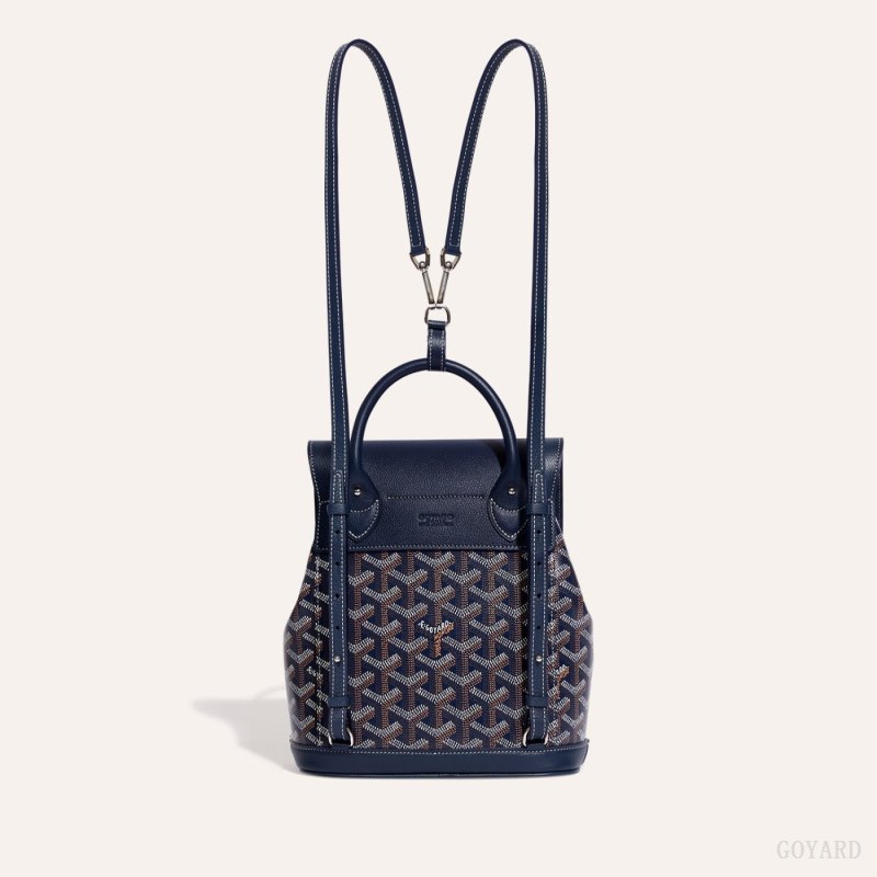 Bolsos Goyard Alpin Mini Backpack Azul Marino Azules | GY-LAD1161