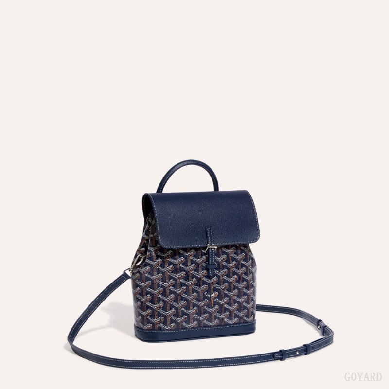 Bolsos Goyard Alpin Mini Backpack Azul Marino Azules | GY-LAD1161