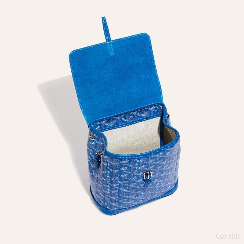 Bolsos Goyard Alpin Mini Backpack Azules | GY-FVS6568