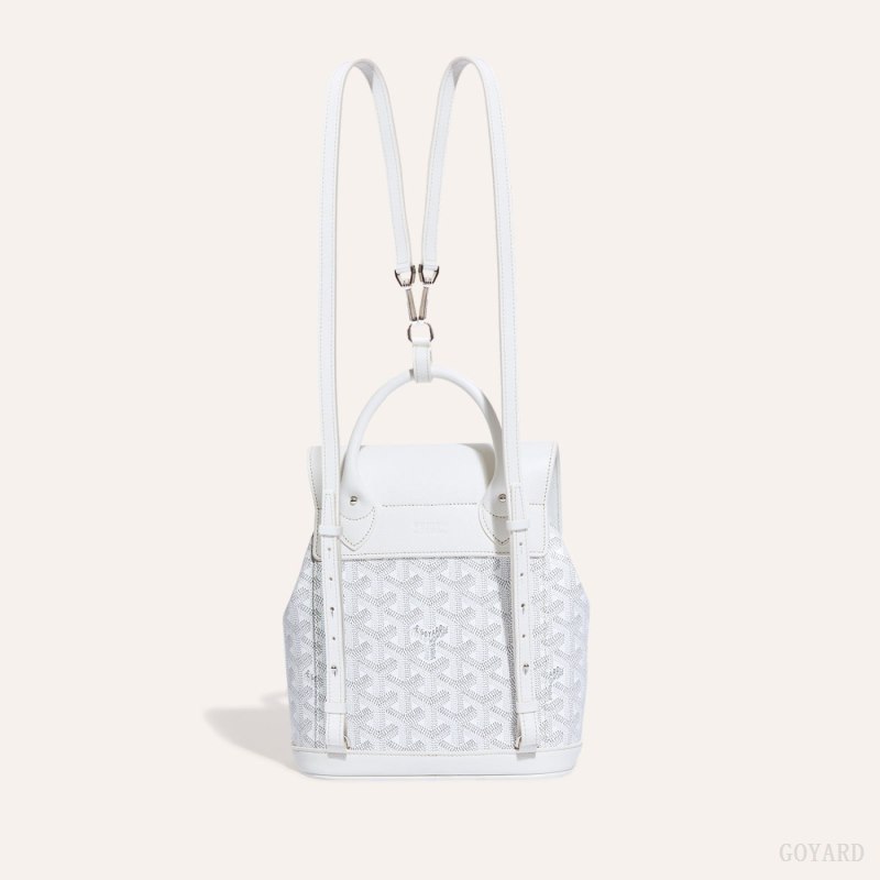 Bolsos Goyard Alpin Mini Backpack Blancas | GY-UNE8526